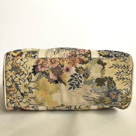 Austin Designs Vintage Tapestry Handbag Floral - Picture 5 of 8